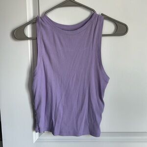 Hollister ribbed cropped tank